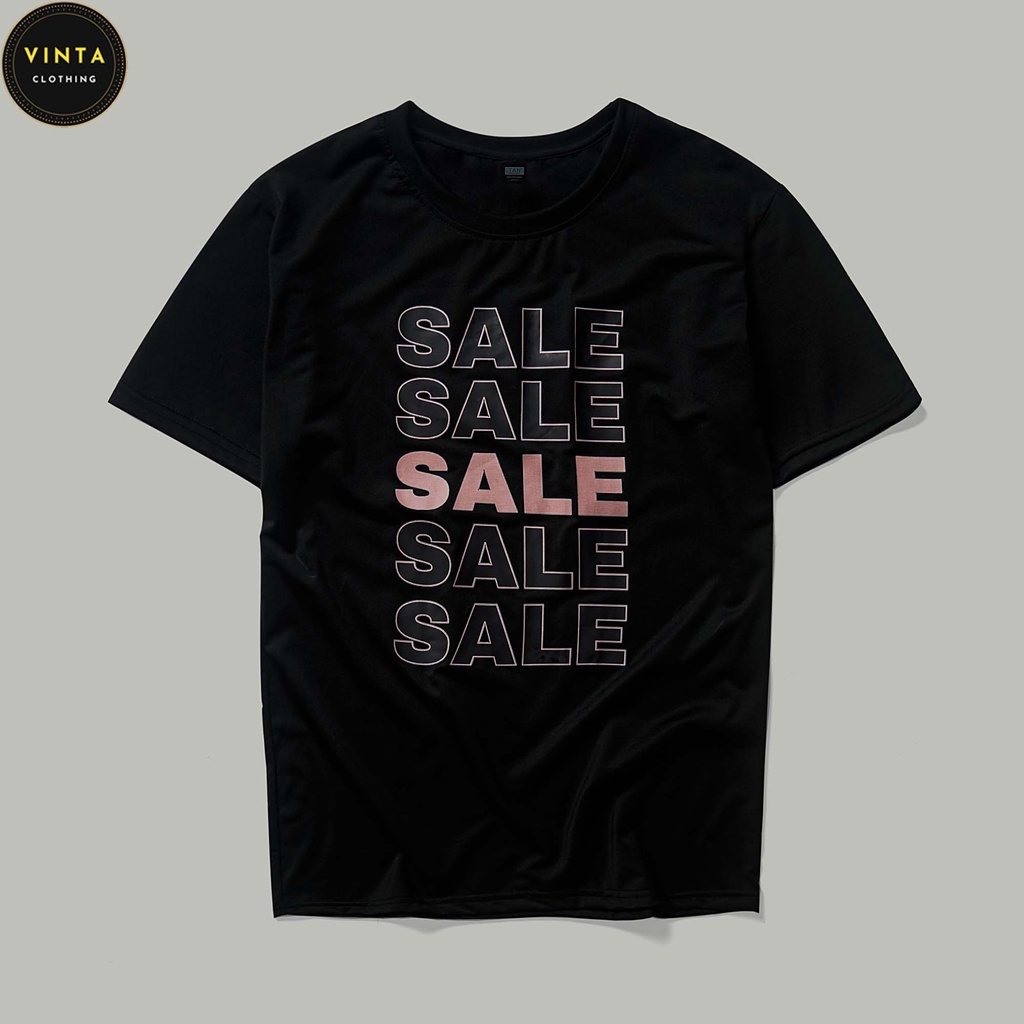 Áo Thun Cotton SALE Cổ Tròn Form Rộng Streetwear Áo Phông Basic Tee - VINTA