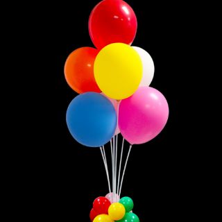 Trụ gắn bóng, trụ dựng bóng bay ảnh thật kèm video dùng trang trí tiệc sinh nhật
