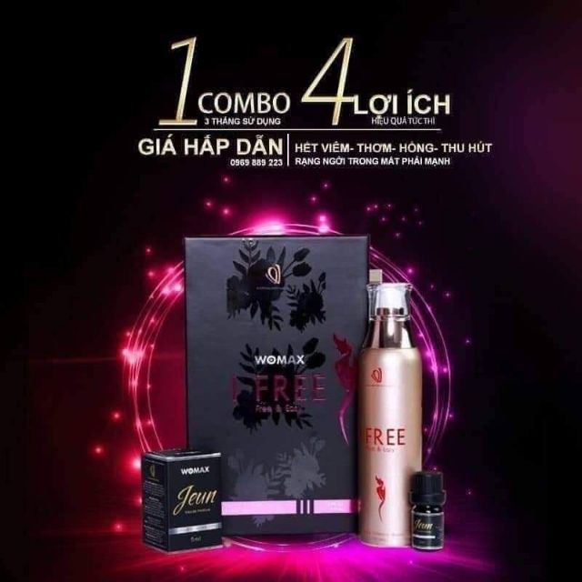 Combo SL 20 set Dung dịch vệ sinh phụ nữ IFREE