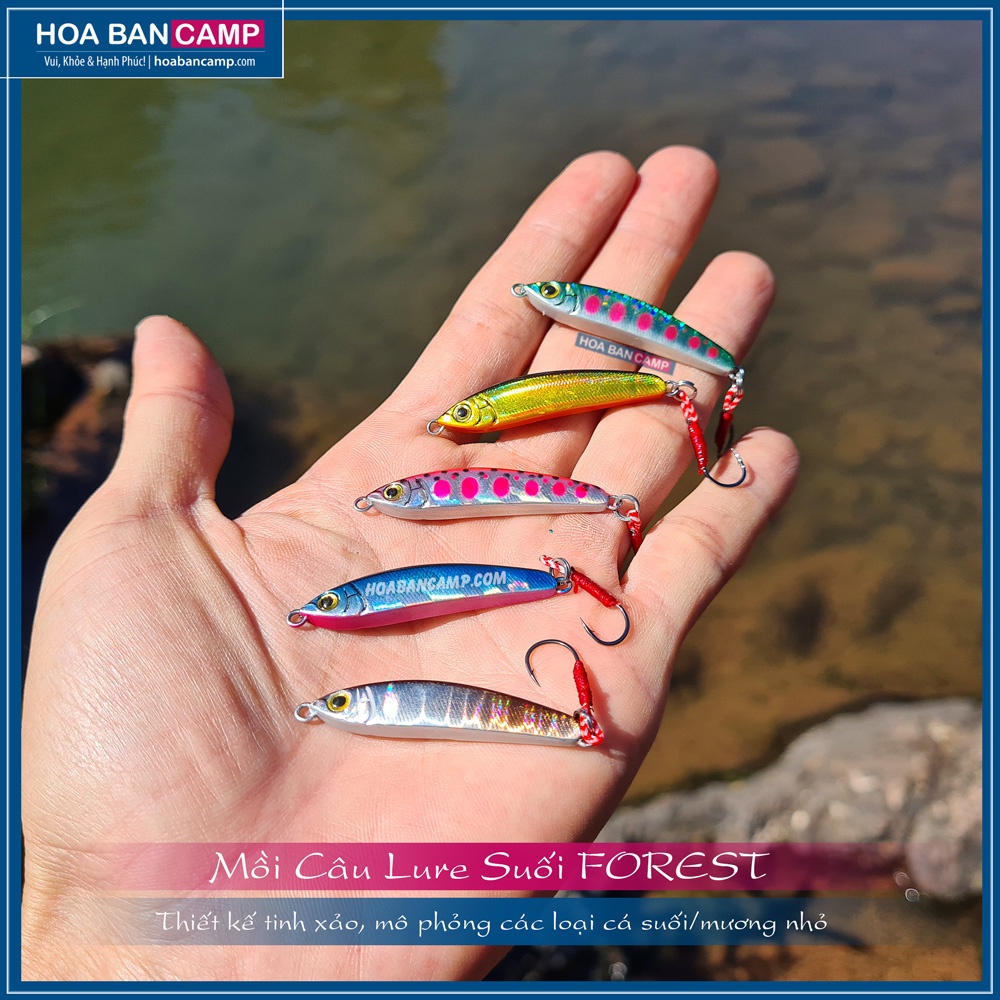 Mồi Lure Suối, Mương Thiểu -  FOREST | 3gram