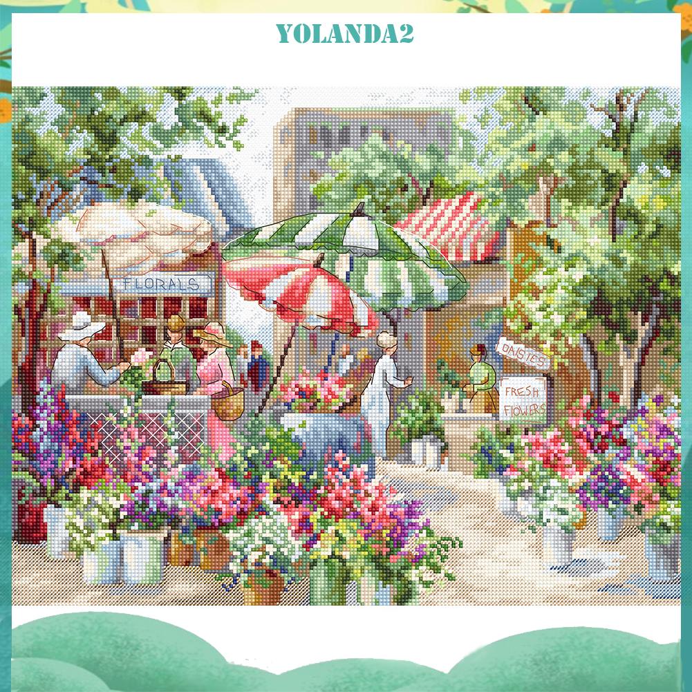 Toàn Bộ Tranh Thêu Chữ Thập Diy 11ct 40x50cm Hình Phong Cảnh