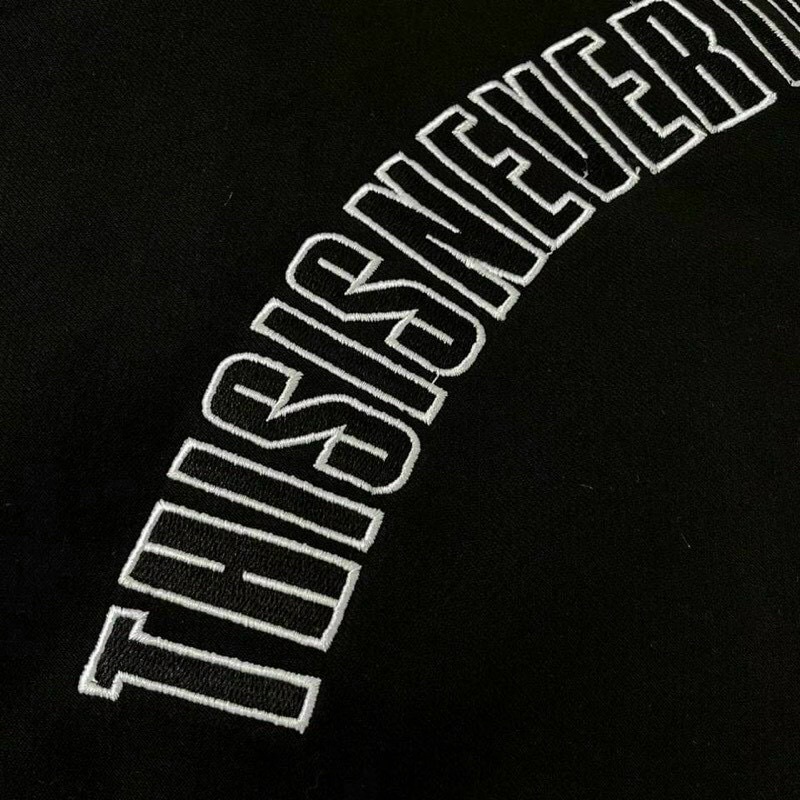 Áo Khoác Nỉ THISISNEVERTHAT Phong Cách Hàng Xường Gấu