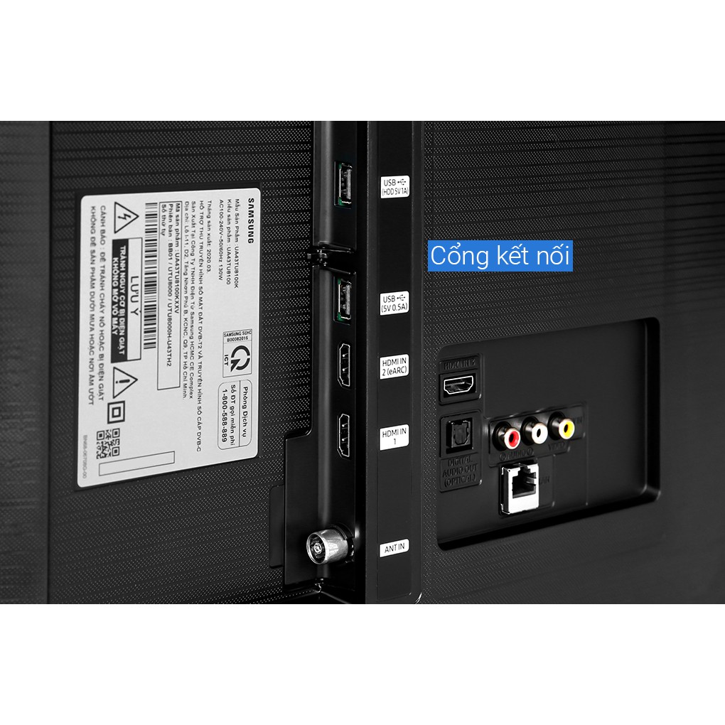 Smart Tivi Samsung 4K 43 inch UA43TU8100 Mới 2020 | BigBuy360 - bigbuy360.vn