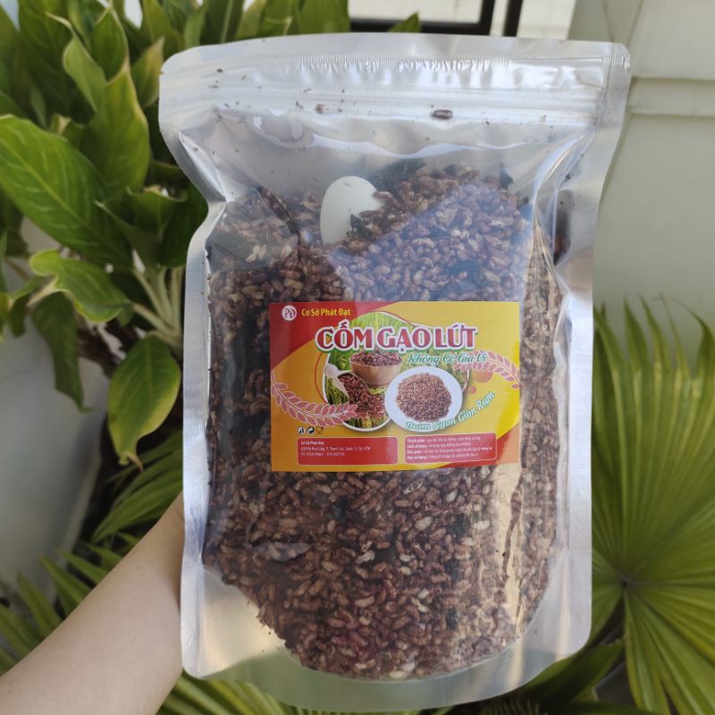 Cơm gạo lứt rong biển sấy 1kg .