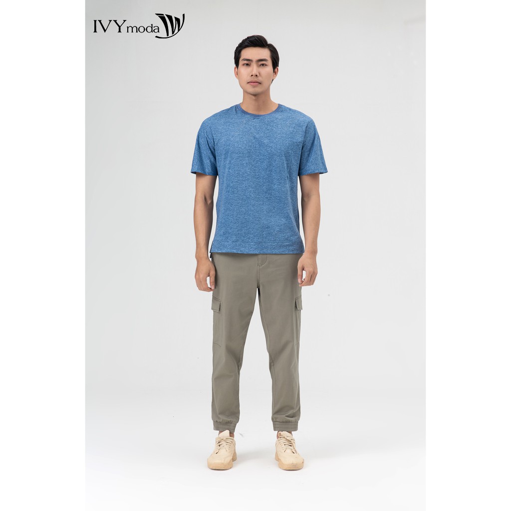 Quần dài nam khaki IVY moda MS 22E2467