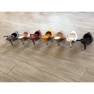 Sandal Slingback Vimily gót nhọn 7 phân
