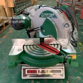Máy cắt nhôm 🌈 FREESHIP🌈 Máy cắt nhôm Dekton Dk255B Cắt 45 độ đĩa cắt 255 1850W