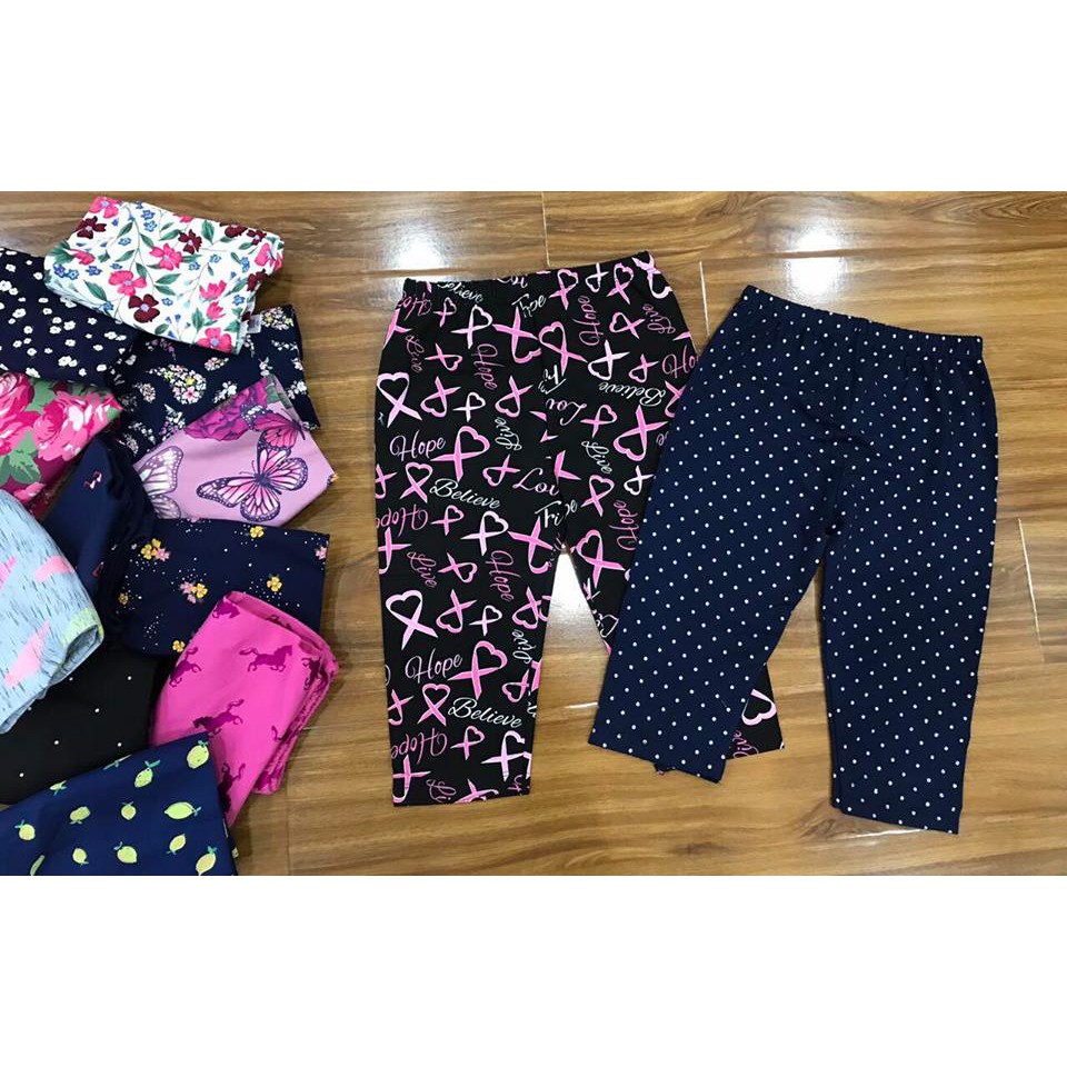 Quần legging lửng Gap bé gái