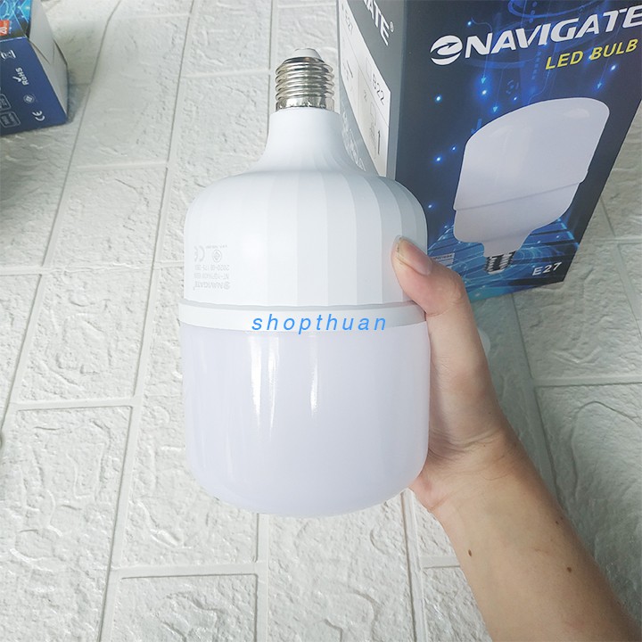 Bóng Đèn Leb Bulb Navigate 40W Đuôi Đèn E27 Ánh Sáng Trắng