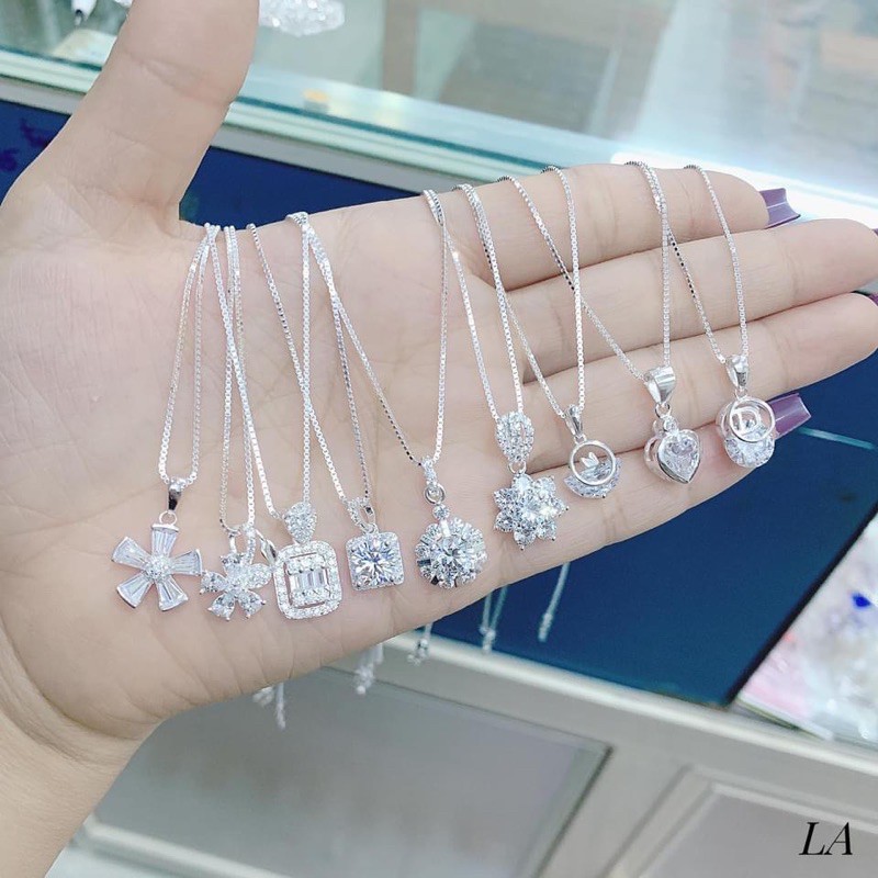 Dây Chuyền Nữ Bạc Ta Nhiều Mẫu Mã - Trang sức Vàng Bạc Hoà Thảo