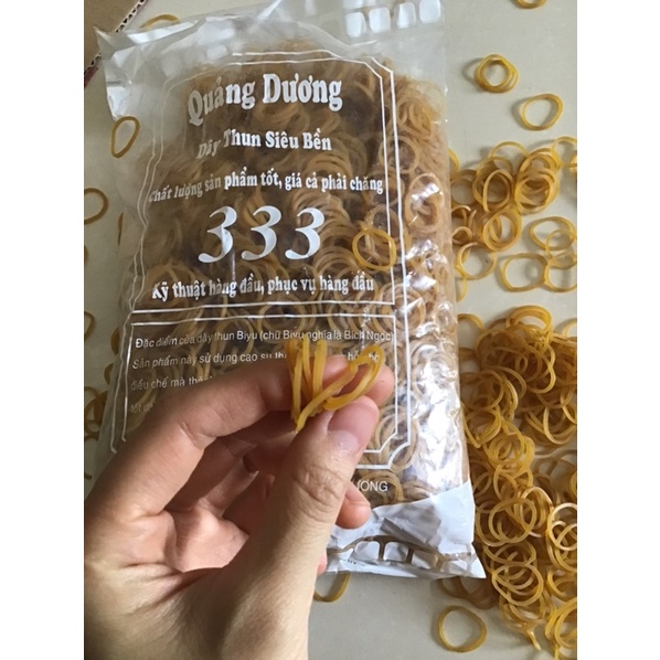 100g vòng chun vàng - dây thun, dây nịt đường kính 2cm siêu dai