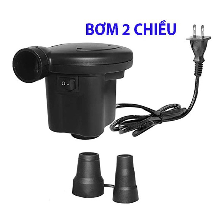 Bơm điện mini 2 chiều thôi hút - Bơm bể bơi phao