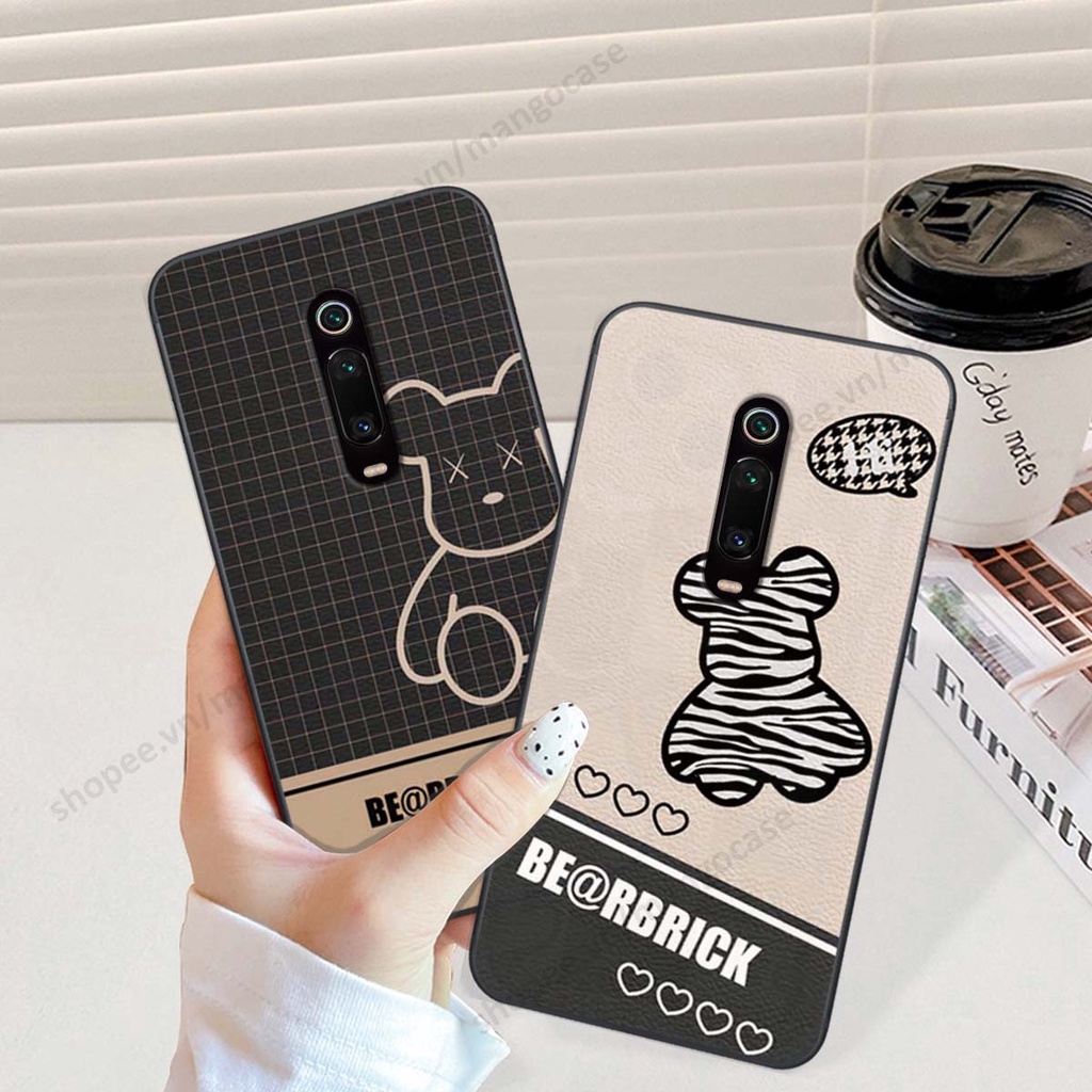 Ốp lưng Xiaomi Redmi K20 / MI 9T in hình happy nice, bé gấu đáng yêu