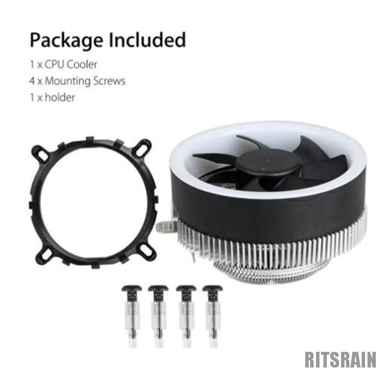 Quạt Tản Nhiệt Có Đèn Led Cho Cpu Intel 3pin | BigBuy360 - bigbuy360.vn