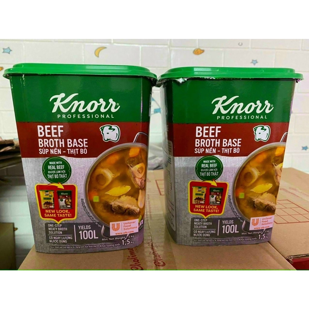 Súp nền Bò Knorr 1.5kg
