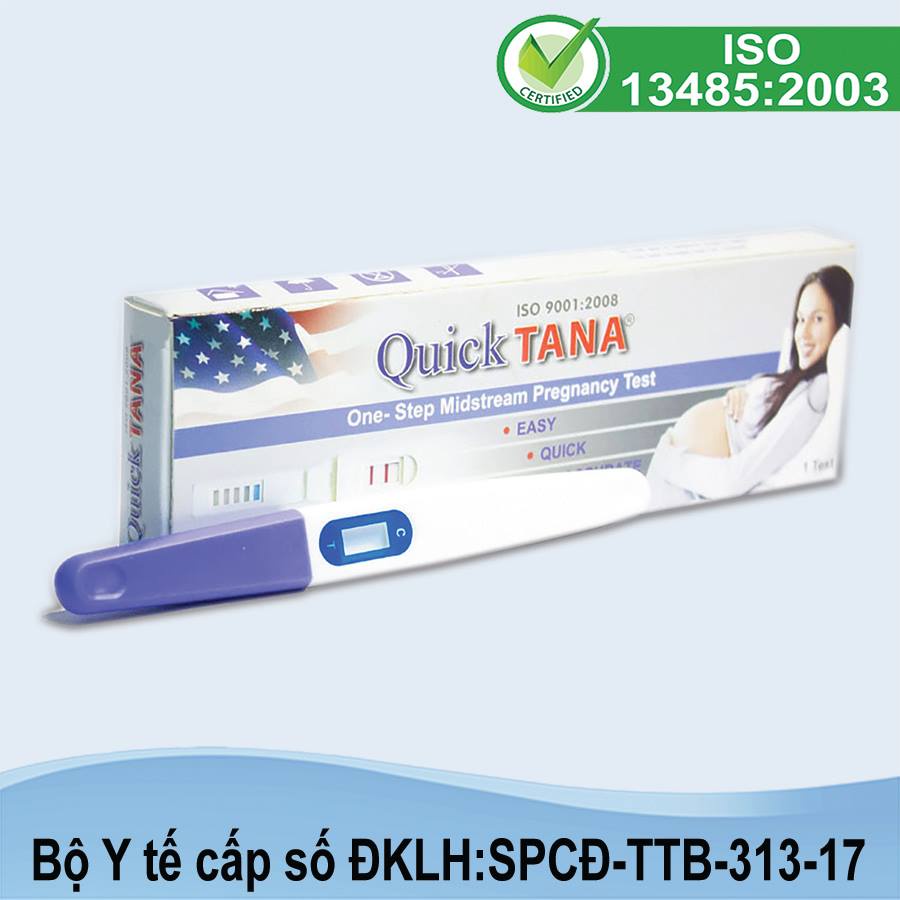 Bút Thử Thai QuickTana.Giúp Phát Hiện Thai Sớm Dạng Bút.Độ Chính Xác C