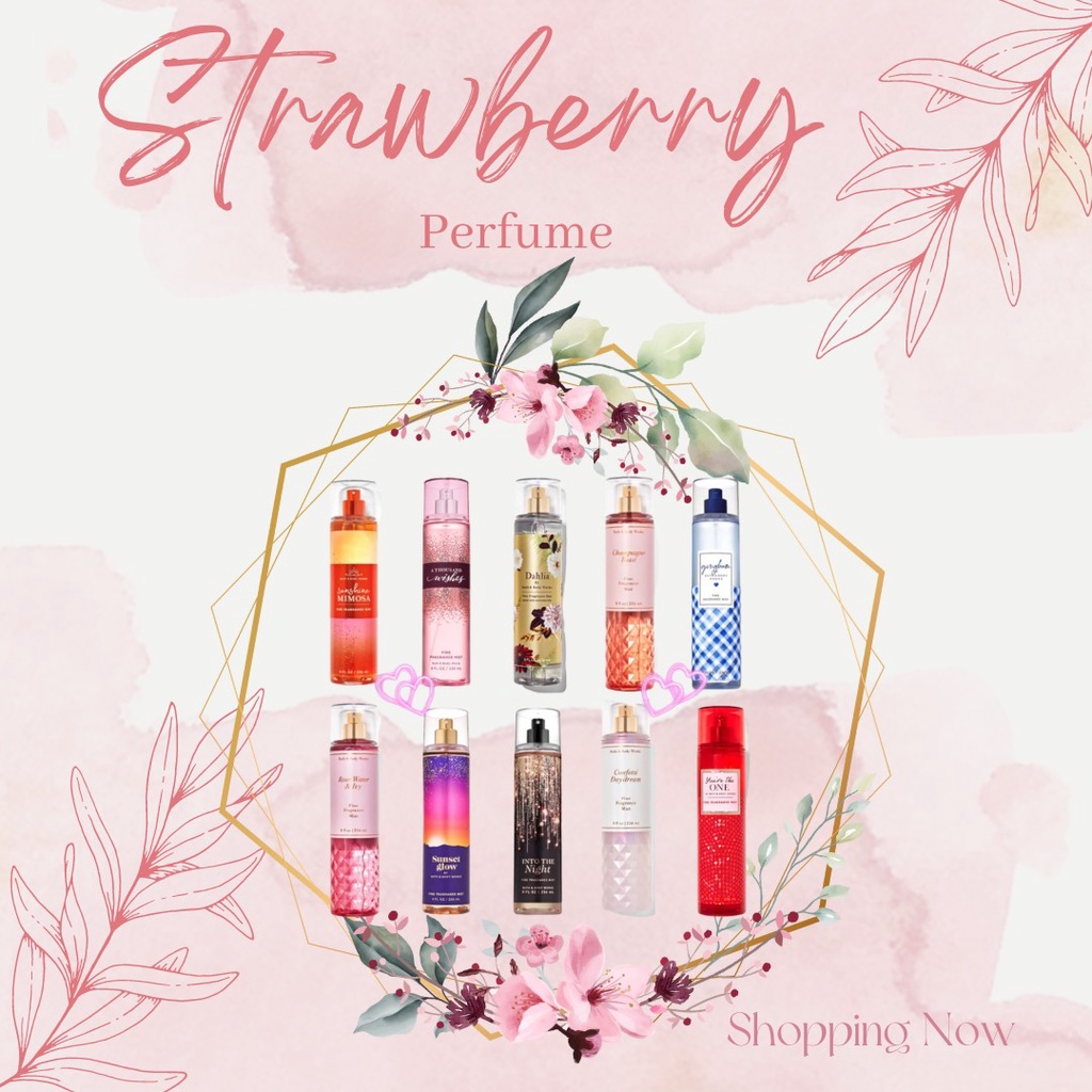 Xịt thơm toàn thân lưu hương Bath and Body Works 10ml - ver 11