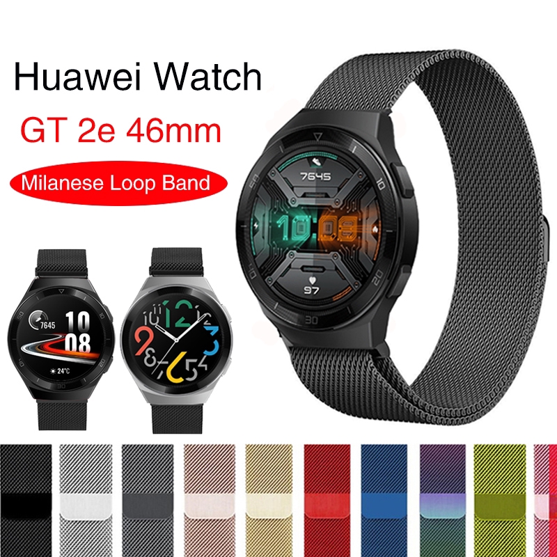 Dây đeo Milanese 22mm cho đồng hồ thông minh Huawei Watch GT 2e 45mm