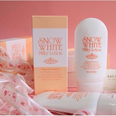 Sữa Dưỡng Thể Sáng Da SECRET KEY Snow White Milky Lotion