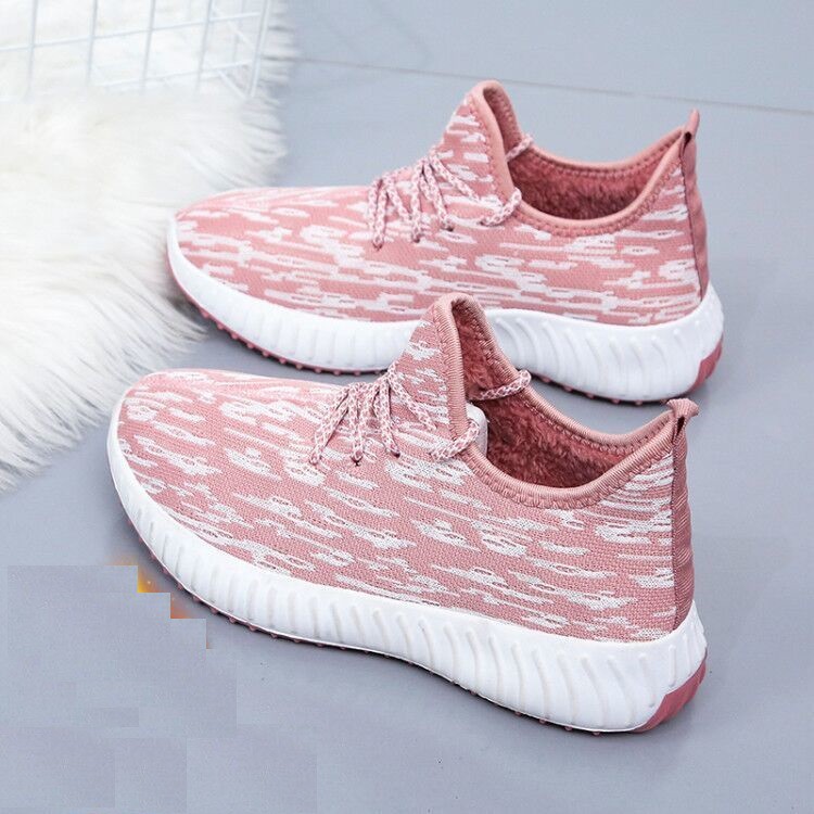 Giày Sneaker Nữ Thể Thao YZ Mềm Mại Co Dãn Form Ôm Chân