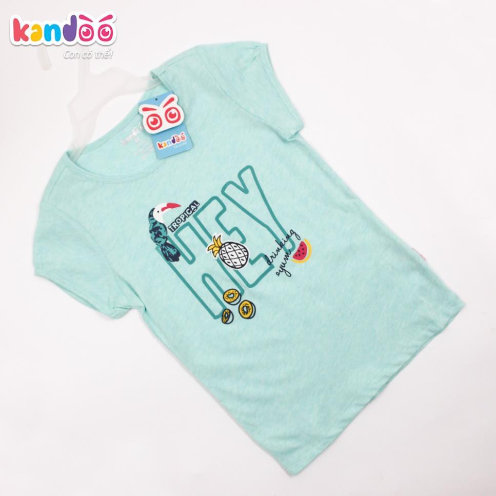 Áo tshirt bé gái DGTS1735 cotton, kandoo