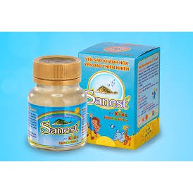 Nước Yến Sào Khánh Hòa Sanest for Kids Lọ 62ml (Dành cho trẻ em)