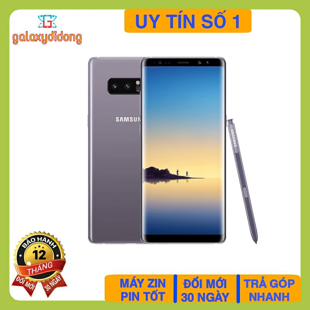 Điện Thoại Galaxy Note 8 Quốc Tế Cũ Đẹp Bảo Hành 12 Tháng. Đầy Đủ Chức Năng, Cảm Ứng, 4G, Vân Tay, Mống Mắt Camera Đẹp