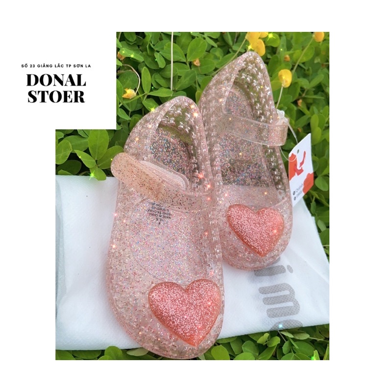 {xả kho} Giày Sandal Nhựa Hở Ngón Mini Melissa 20 Cho Bé Gái size (5/6/7/8)