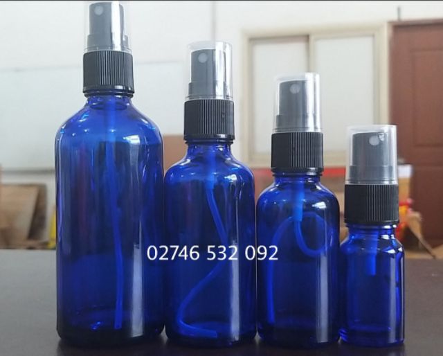 Chai Tinh Dầu 20ml Xịt Phun Sương Trắng Thân Nhiều Màu | BigBuy360 - bigbuy360.vn