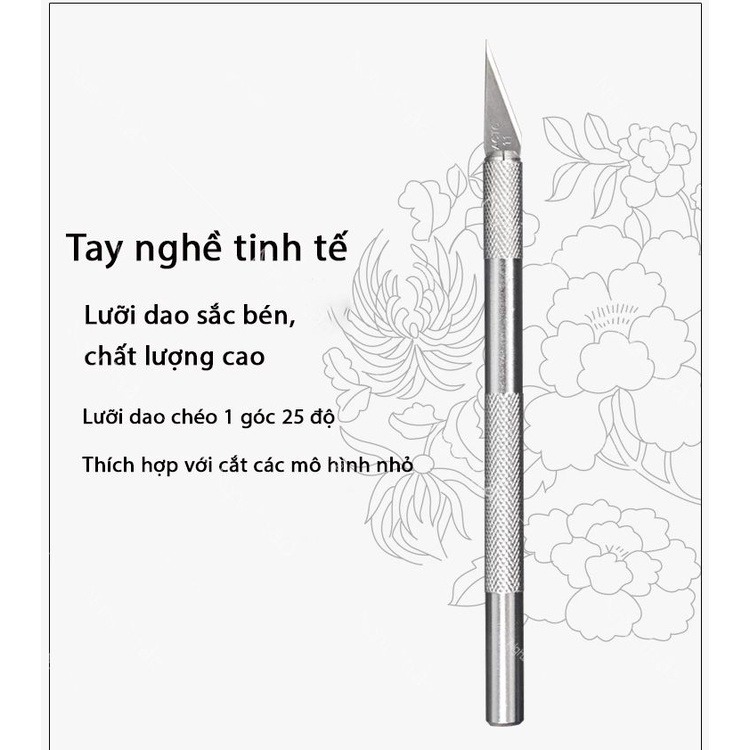 Dao cắt bột nail