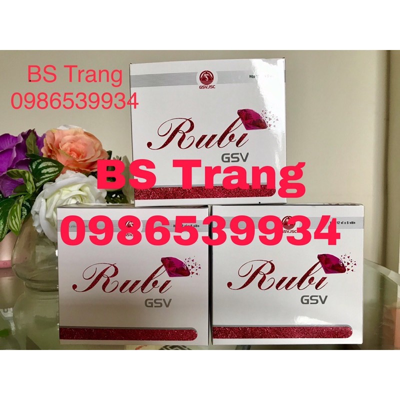 Rubi GSV bổ sung vitamin và dưỡng chất cho da