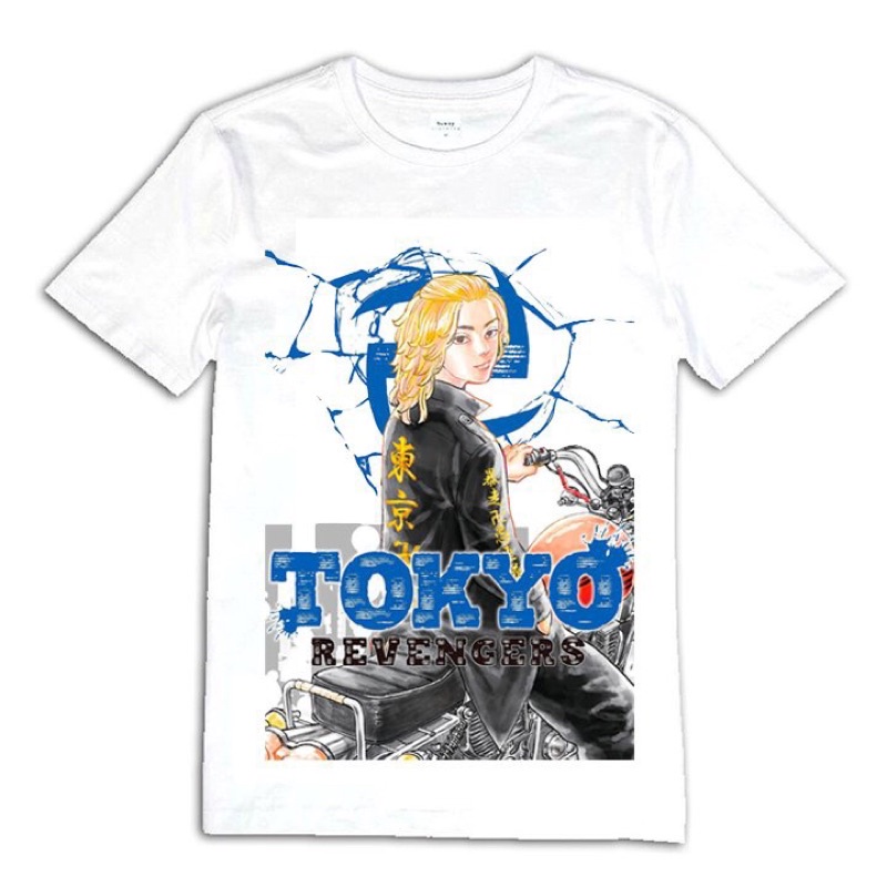 áo in hình mikey manjirou Sano tokyo revengers / aoa thun mikey