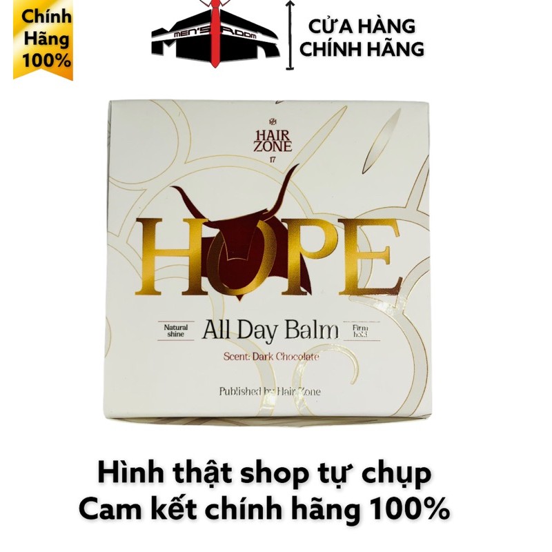 Sáp vuốt tóc All day balm Hope hair zone + tặng kèm lược bán nguyệt hoặc lược gấp