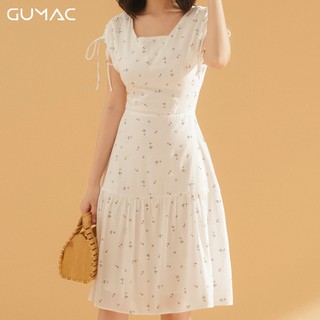Đầm hoa tay dơi DA777 GUMAC