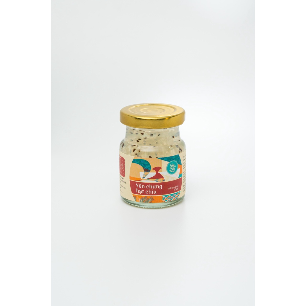 Yến Thị- Chưng Hạt Chia-Hũ Chưng Sẵn-30% Yến-70ml