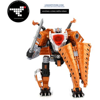 ĐỒ CHƠI RÔ BỐT KHỦNG LONG BẠO CHÚA T-REX BIẾN HÌNH SAMURAI