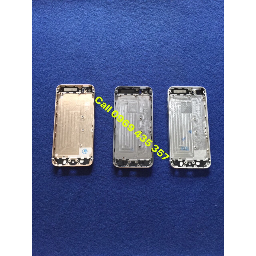 Vỏ iphone 5s zin màu trắng tặng kèm bộ nút