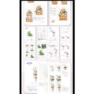 (ODER) Tập Artbook"VẺ ĐẸP BỐN MÙA"
