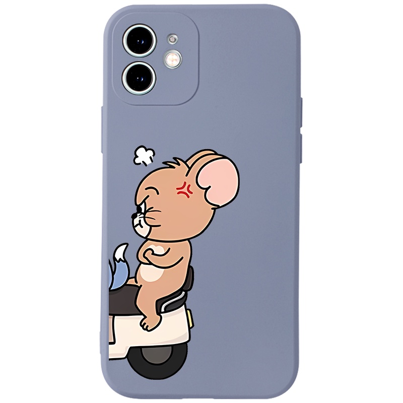 Ốp lưng iphone cạnh vuông tom and jerry 6/6plus/6s/6splus/7/7plus/8/8plus/x/xr/xs/11/12/13/pro/max/plus/promax BVC940