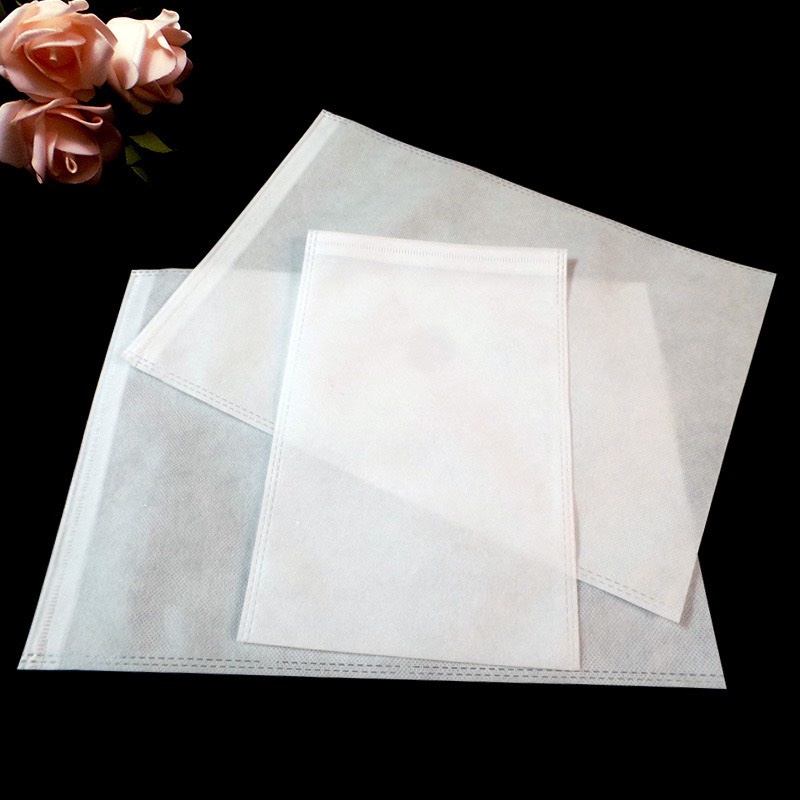 Combo 10 túi đựng giày dây rút, túi đựng quần áo màu trắng size to ( size 1 đôi giày/túi)