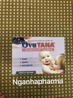Que thử rụng trứng OVUTANA