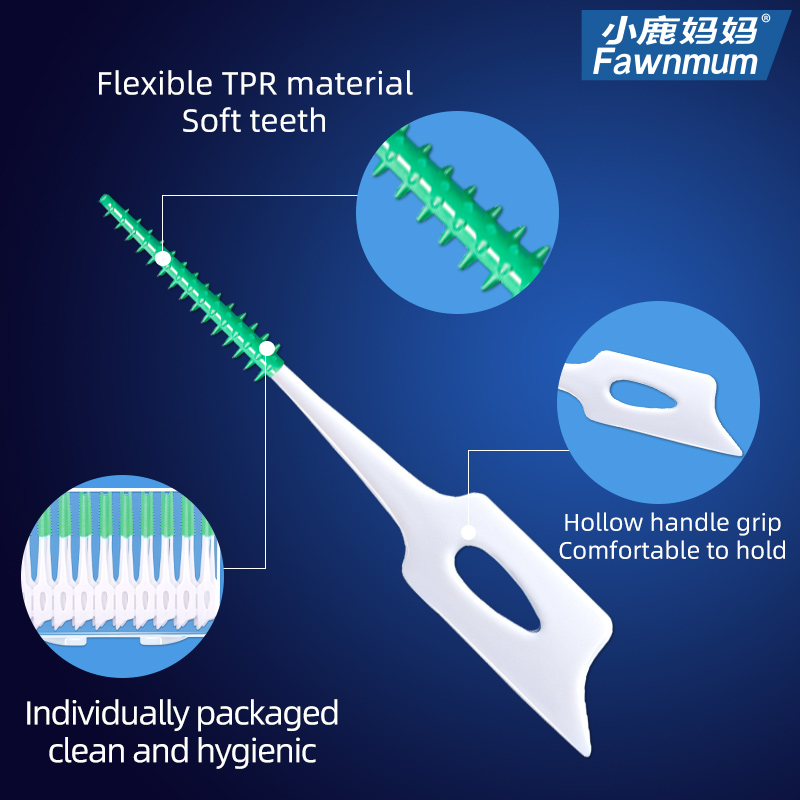 [Hàng mới về] Hộp 20 bàn chải silicon vệ sinh răng miệng cho người lớn sử dụng tiện lợi