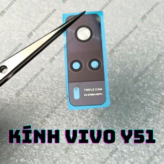 Kính camera thay thế cho Vivo Y51 2021