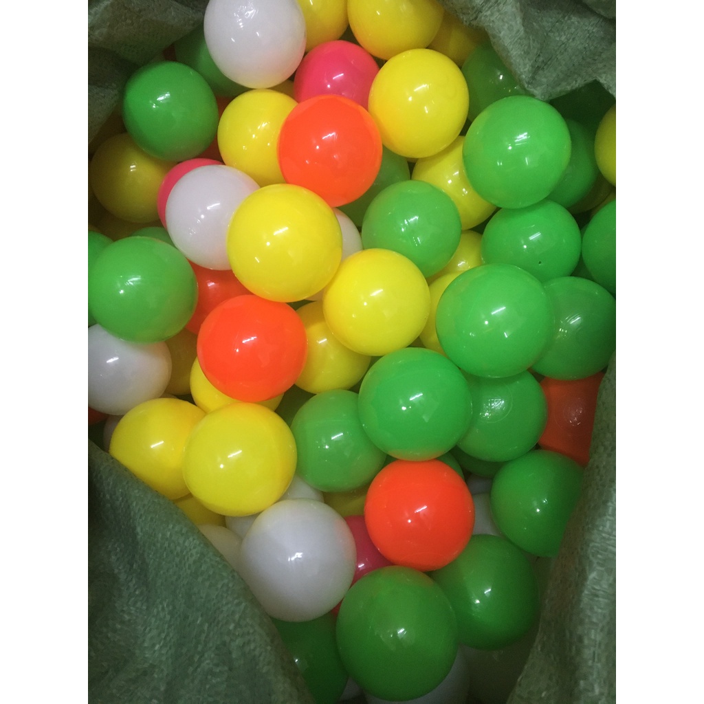 Bóng Nhựa HÀN Cao Cấp 5,5cm- Nhựa Hàn An Toàn Cho Bé Đủ Loại-Nhựa HDPE Căng Bóng Không Mùi An Toàn Cho Bé
