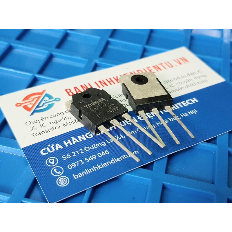 K4107, 2SK4107 Mosfet kênh N 500V 15A TO-3P