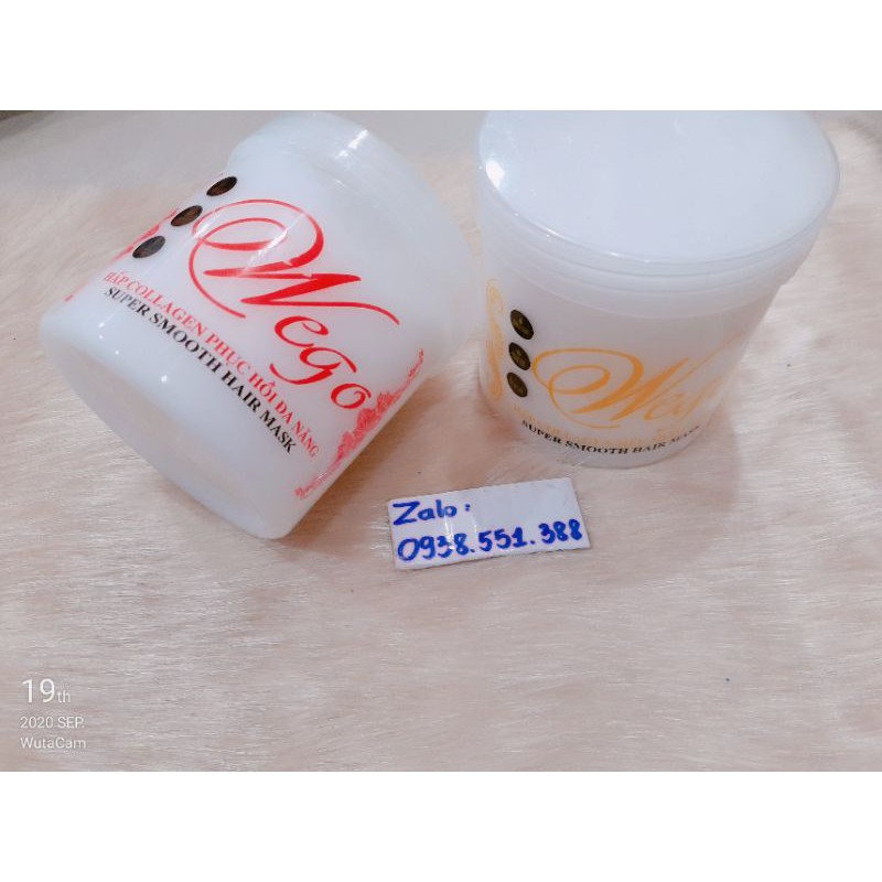 Hấp dầu ủ xả tóc cao cấp Siêu Mềm Mượt, phục hồi tóc WEGO 1000ml 🍓FREESHIP🍓 cải thiện khô xơ giúp tóc chắc khỏe,mềm mượt