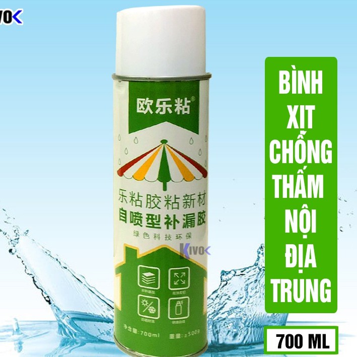 [MÀU TRẮNG] Bình Xịt Chống Thấm Dột Đa Năng Nội Địa Trung 700ml