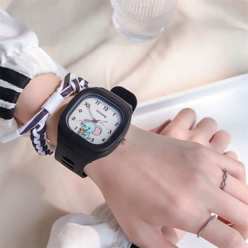 Đồng Hồ Thể Thao Dây Silicone Thời Trang Cho Nam Nữ
