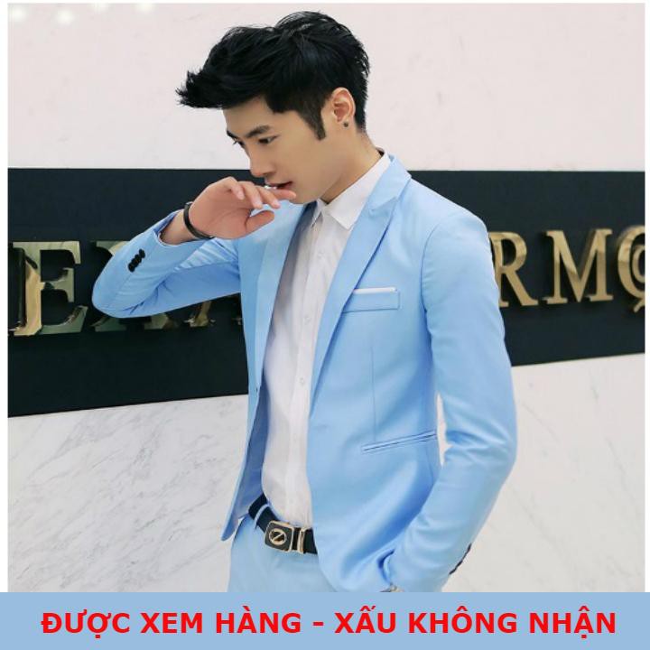 [Bao đẹp-Cam kết như hình] Áo vest nam kiểu dáng Hàn Quốc lịch lãm phù hợp 4 mùa