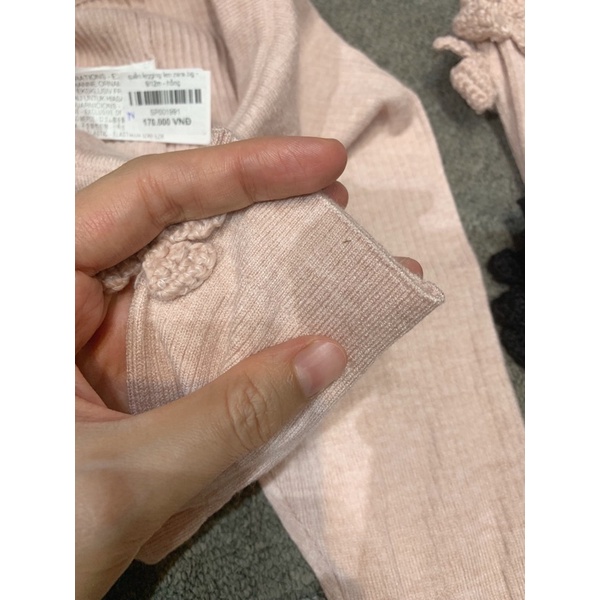 Quần legging len bé gái